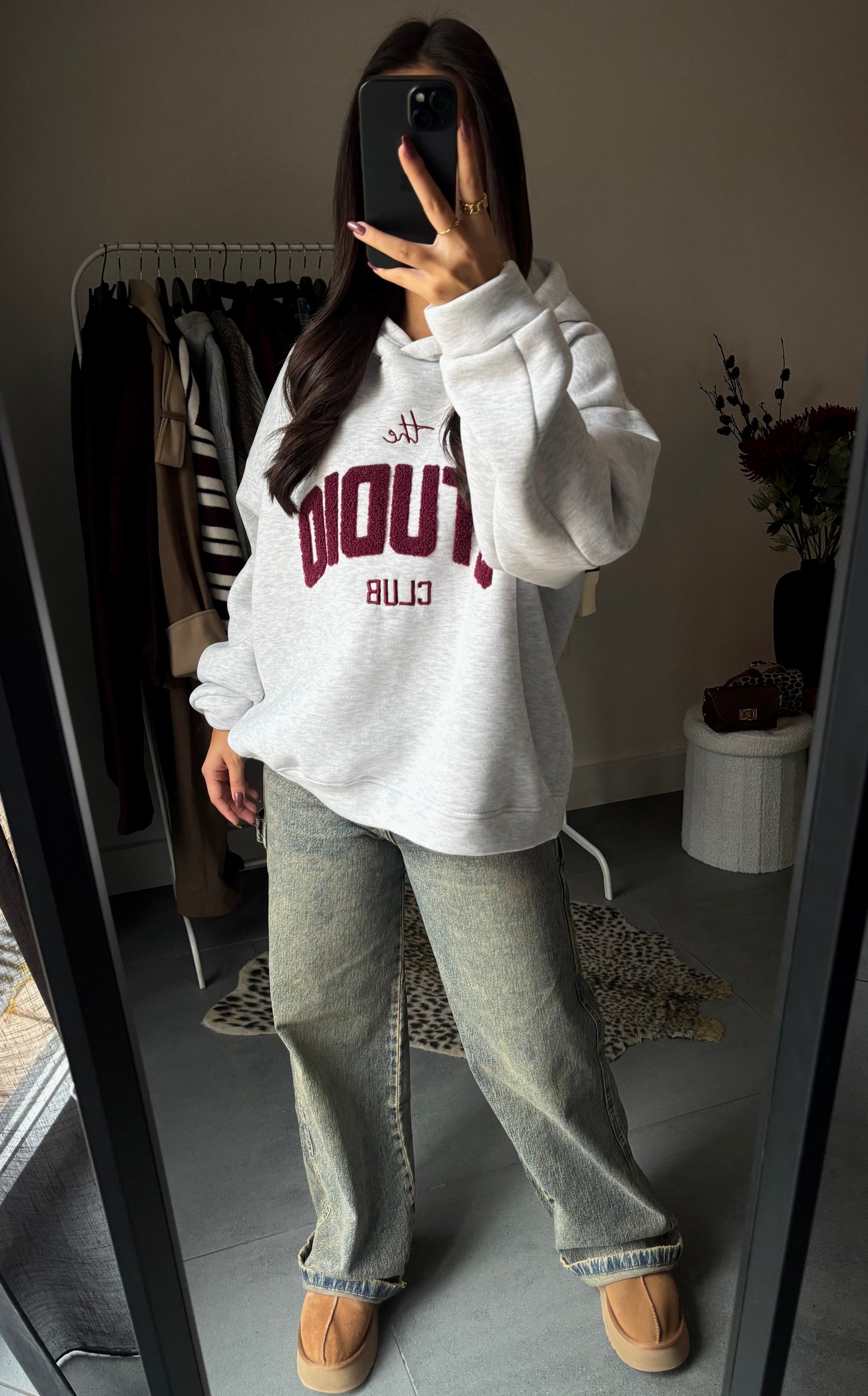 Studio club hoodie (grijs)