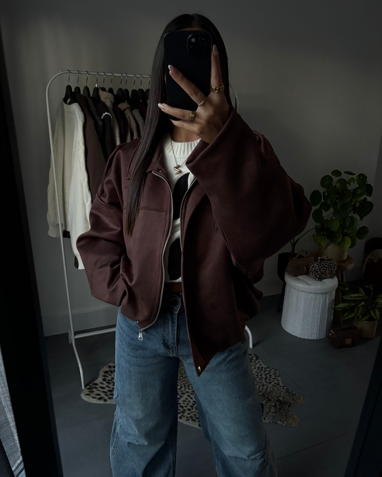 Urban edge suede jacket