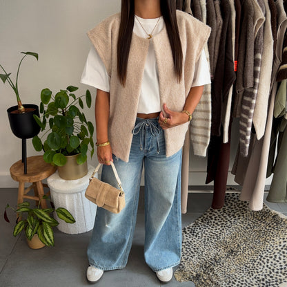 Cozy chic gilet