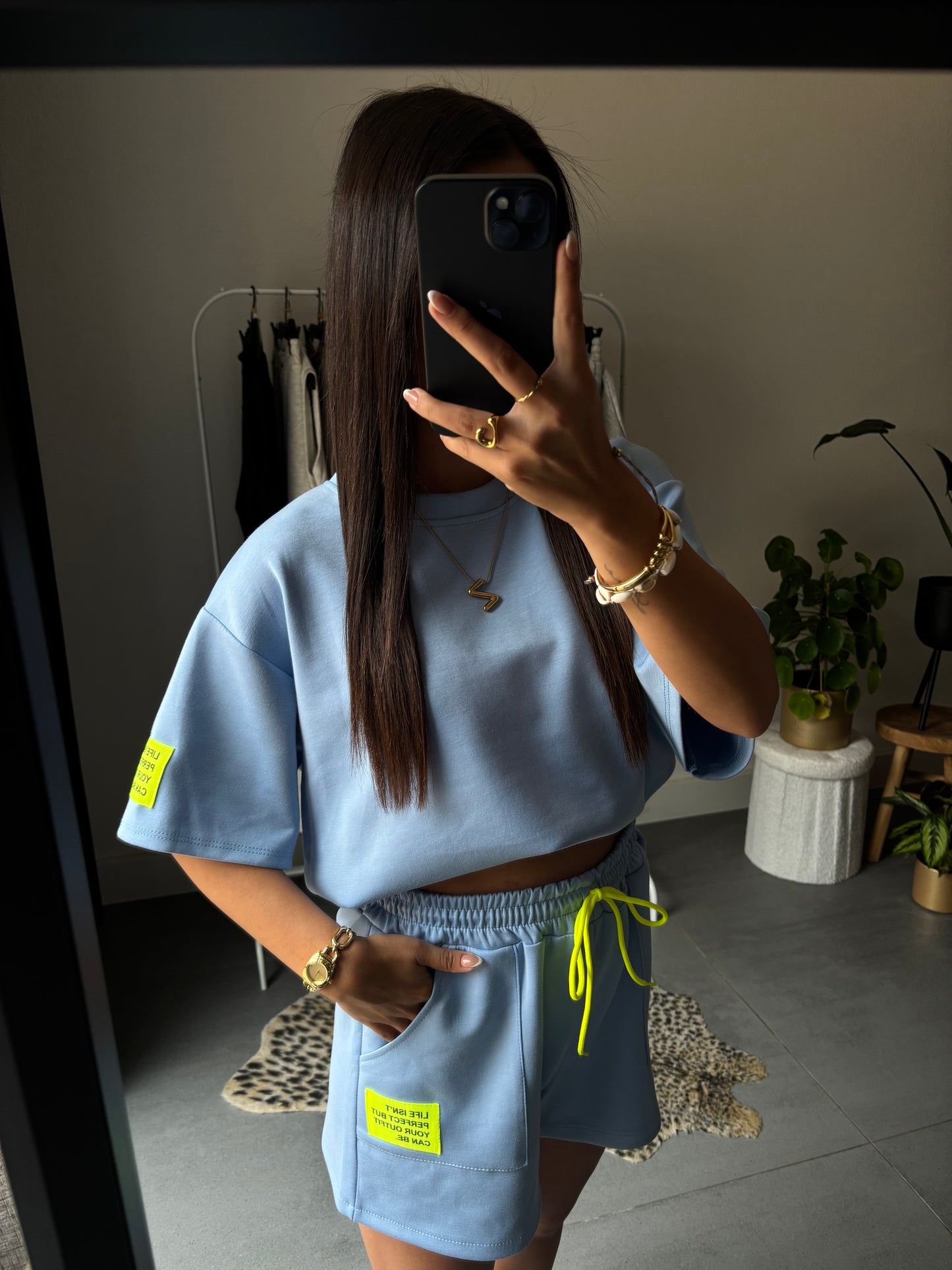 Bold contrast set (blauw)