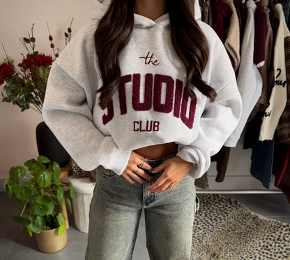 Studio club hoodie (grijs)