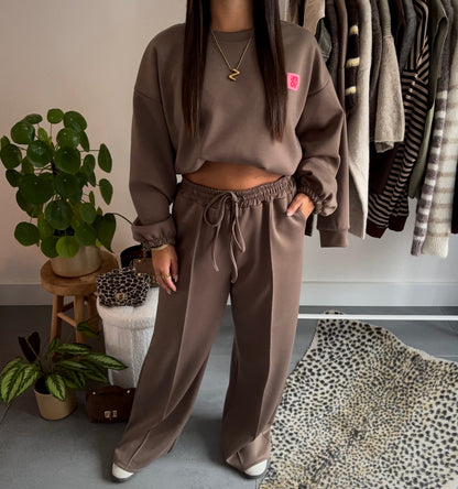 Amour joggingset (taupe)