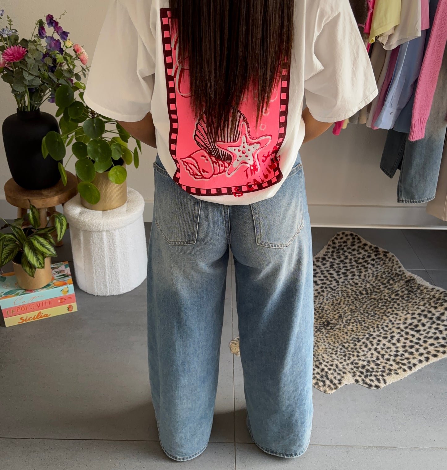 Bella wide Jeans