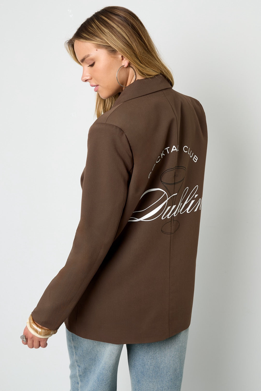 Cocktail Club Blazer (bruin)