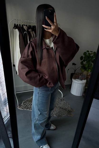 Urban edge suede jacket