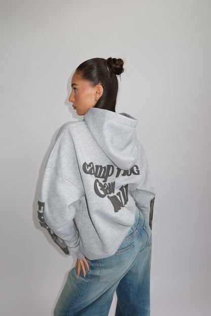 Lucky feel oversized hoodie
