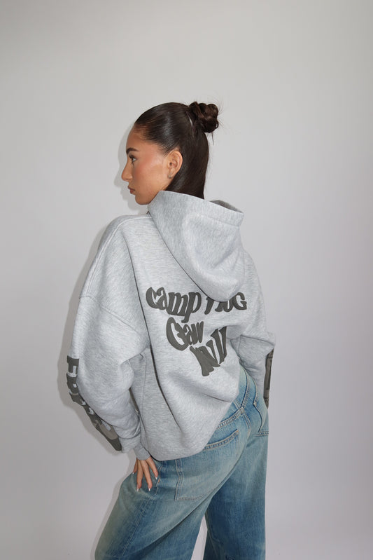 Lucky feel oversized hoodie