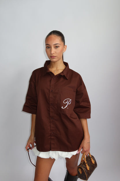 Priority oversized shirt jacket