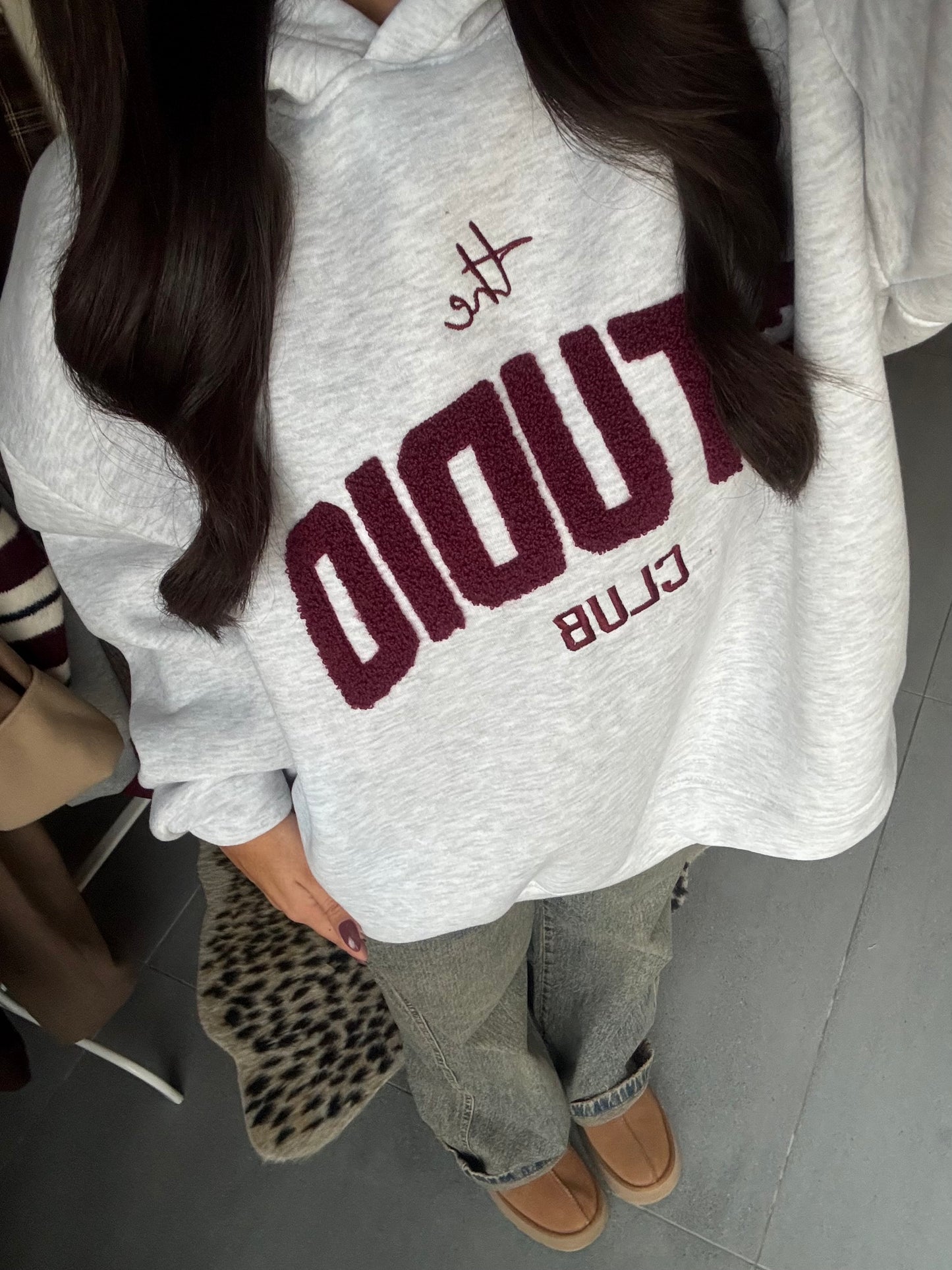 Studio club hoodie (grijs)