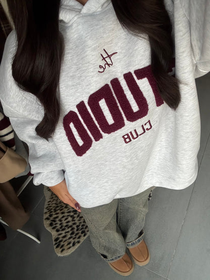 Studio club hoodie (grijs)