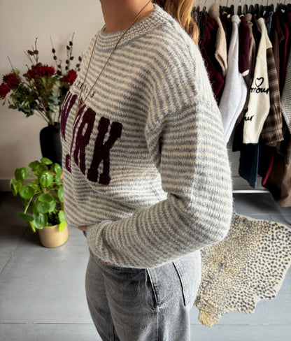 Brooklyn New York knit trui
