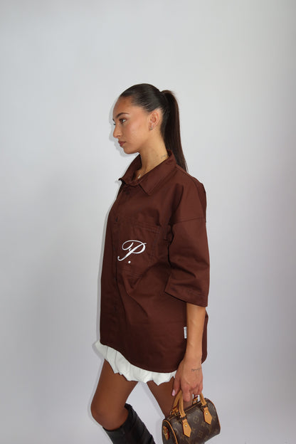 Priority oversized shirt jacket