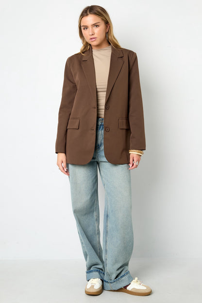 Cocktail Club Blazer (bruin)