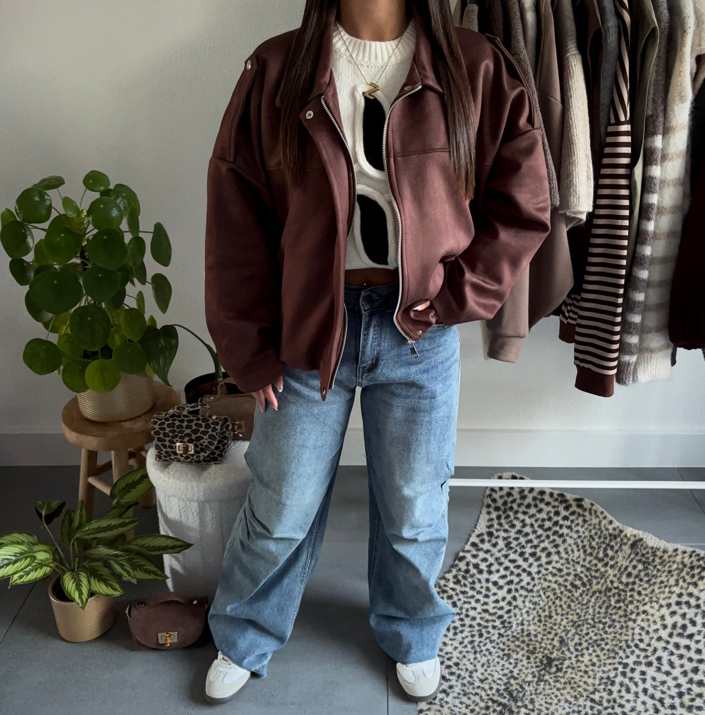 Urban edge suede jacket