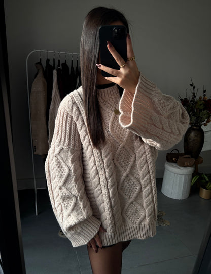 Cozy Cable Knit Sweater