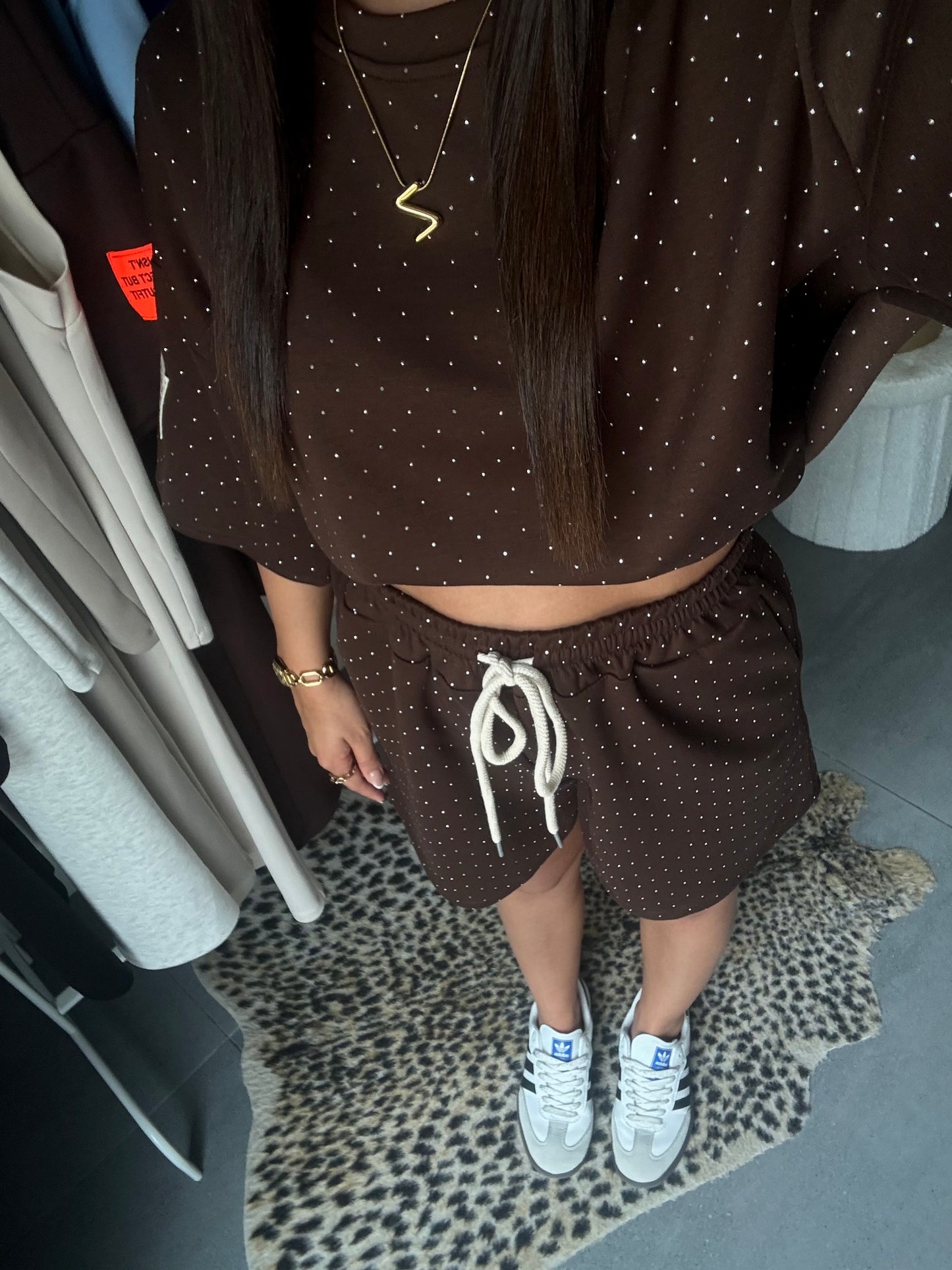 Sparkle street set (bruin)