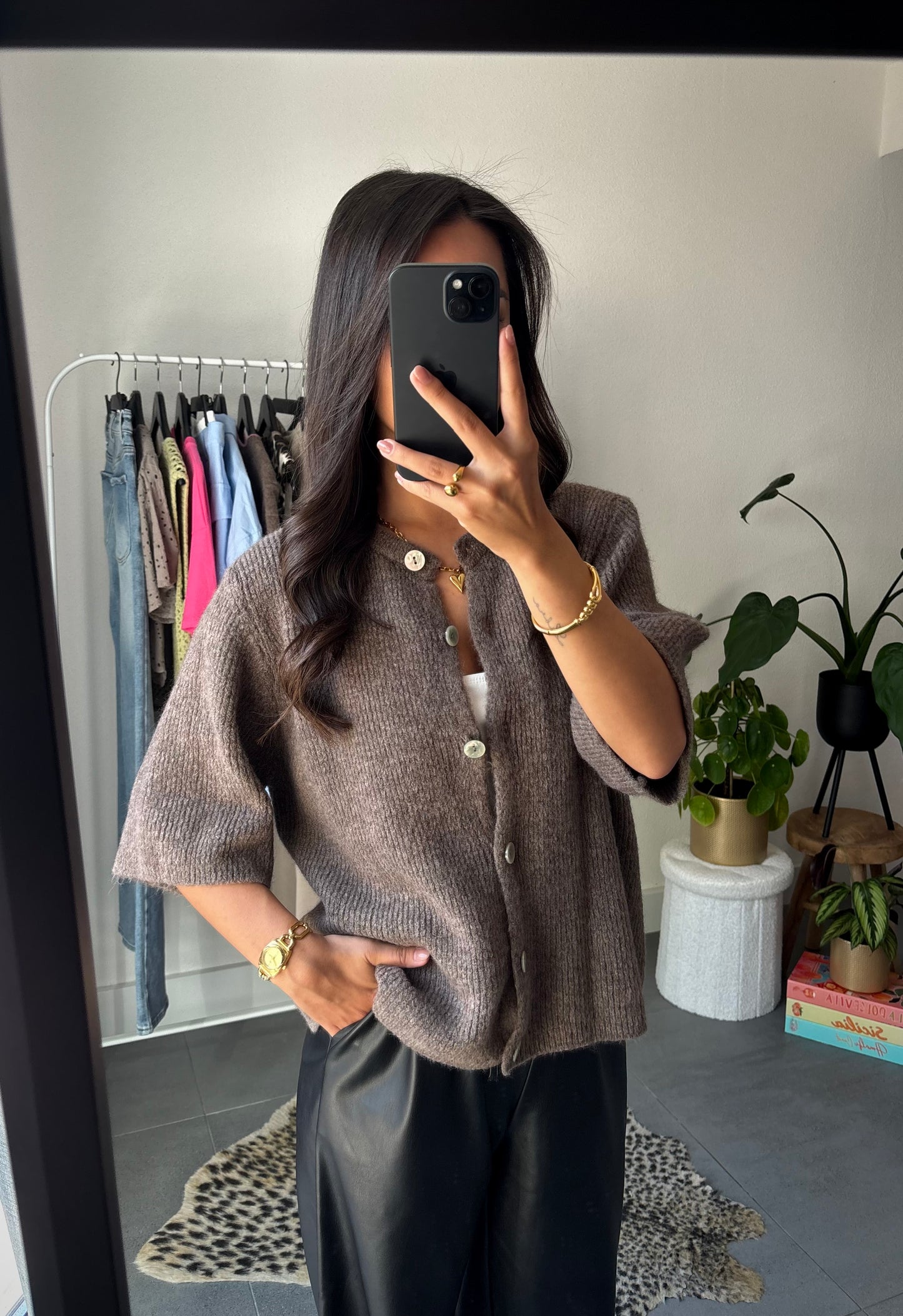 Cozy core Vest (Bruin)