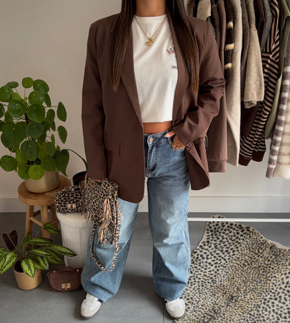 Cocktail Club Blazer (bruin)
